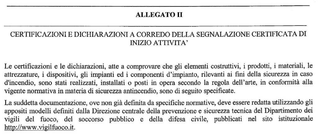 Modulistica Di Prevenzione Incendi - Studio Ingegneria Ollapally