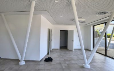 Vernice per colonne in acciaio